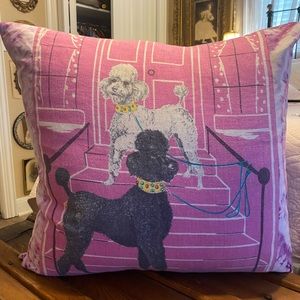 1960’s vintage tea towel pillow.